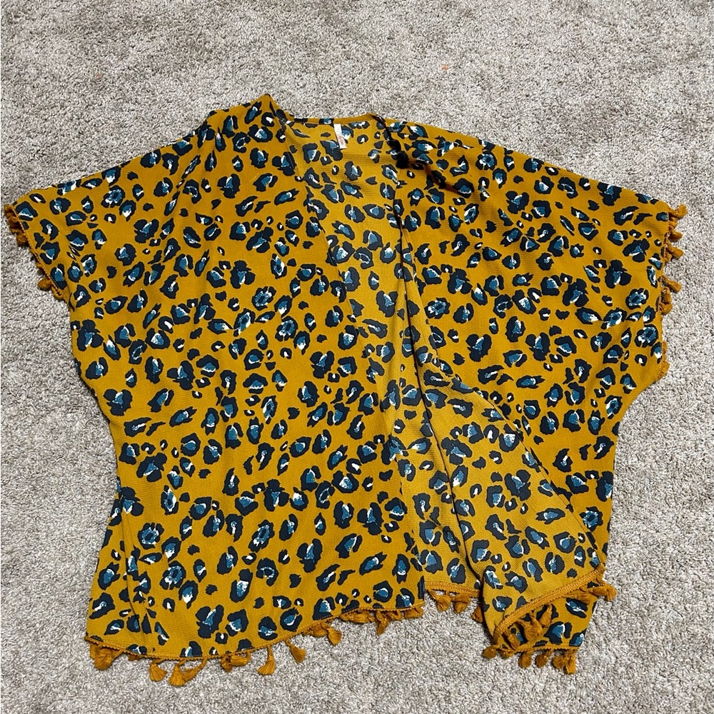 EUC My Story Fringe Kimono